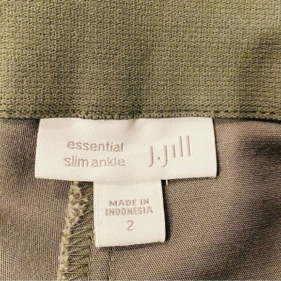 J. Jill Essential Slim Ankle Stretch Pants Size 2 - Picture 7 of 7